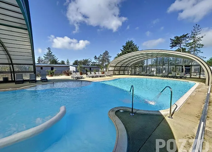 Standing Avec Piscine Chauffee, 4 Couchages, Proche Et Commerces, Wifi Inclus - Fr-1-361-527 Chalet Jullouville-les-Pins