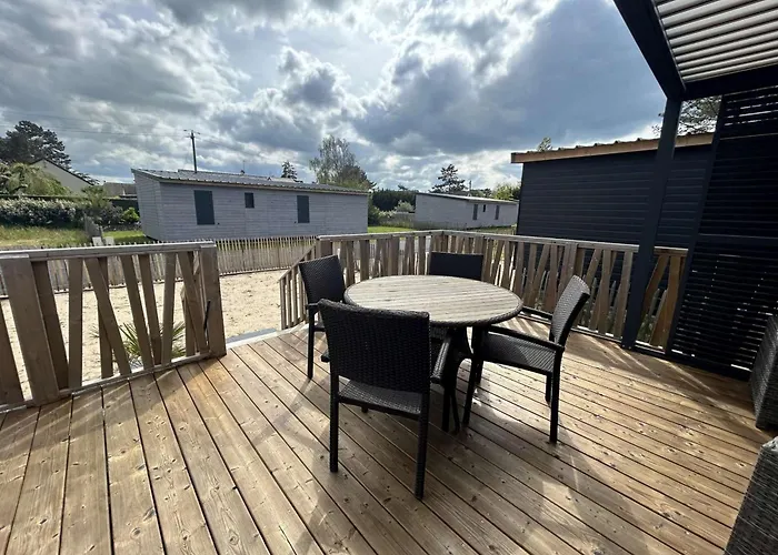 Standing Avec Piscine Chauffee, 4 Couchages, Proche Et Commerces, Wifi Inclus - Fr-1-361-527 * Jullouville-les-Pins